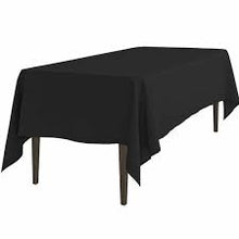 Load image into Gallery viewer, Black Tablecloths
